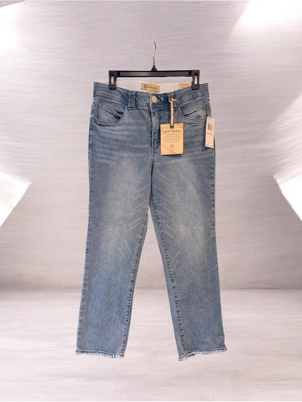 Democracy ab technology high rise slim straight jeans nwt